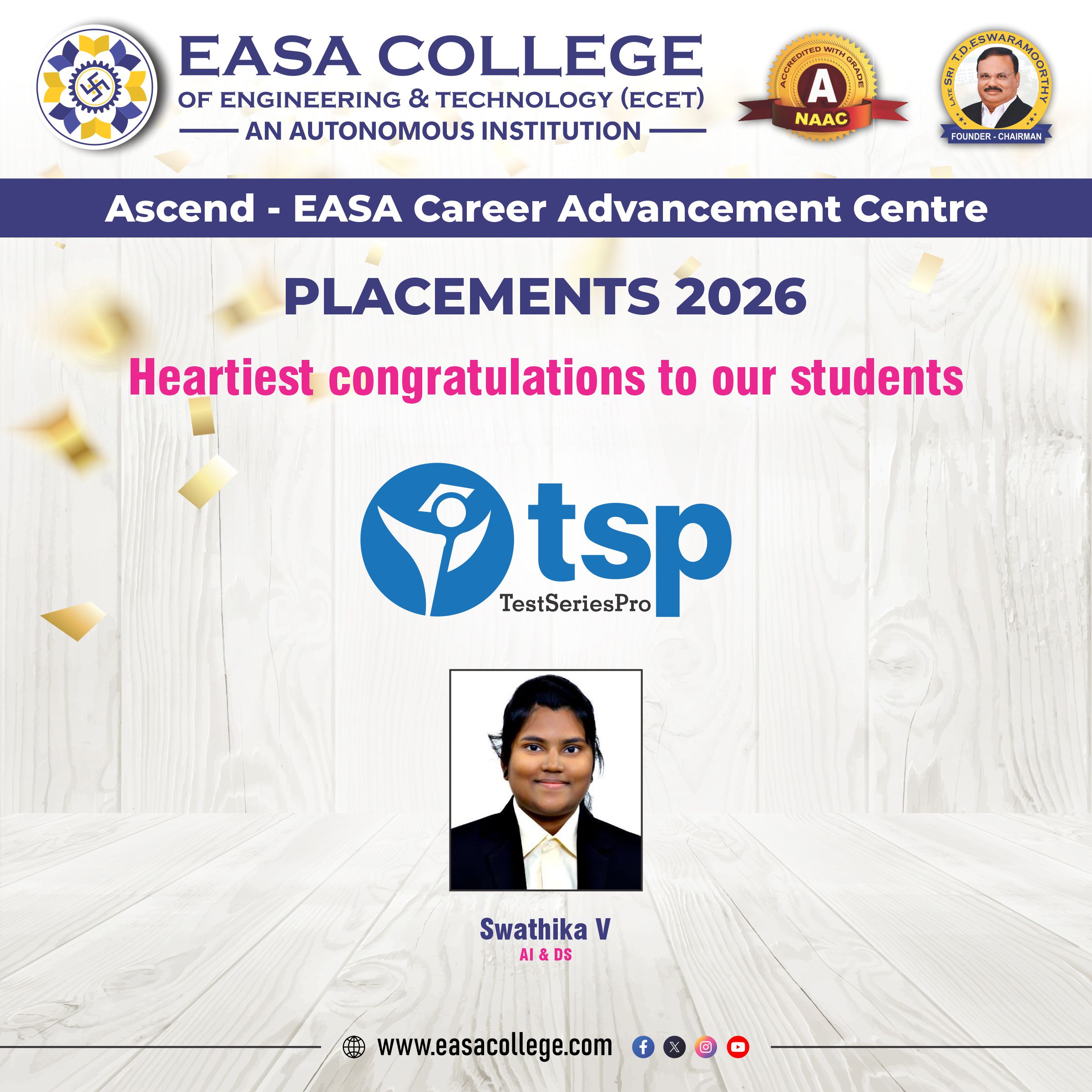 Placed Student